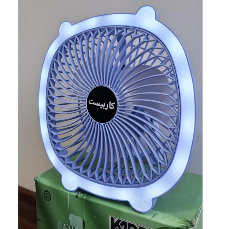 پنکه رومیزی شارژی کاربیست مدل K168